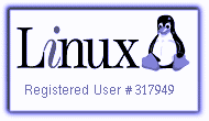 317949 registrovaný uživatel Linuxu